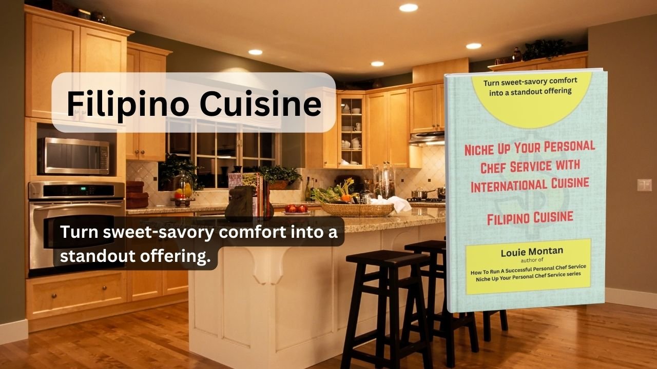 Become a Filipino cuisine personal chef and reach clients who crave sweet-savory comfort and cultural dishes.